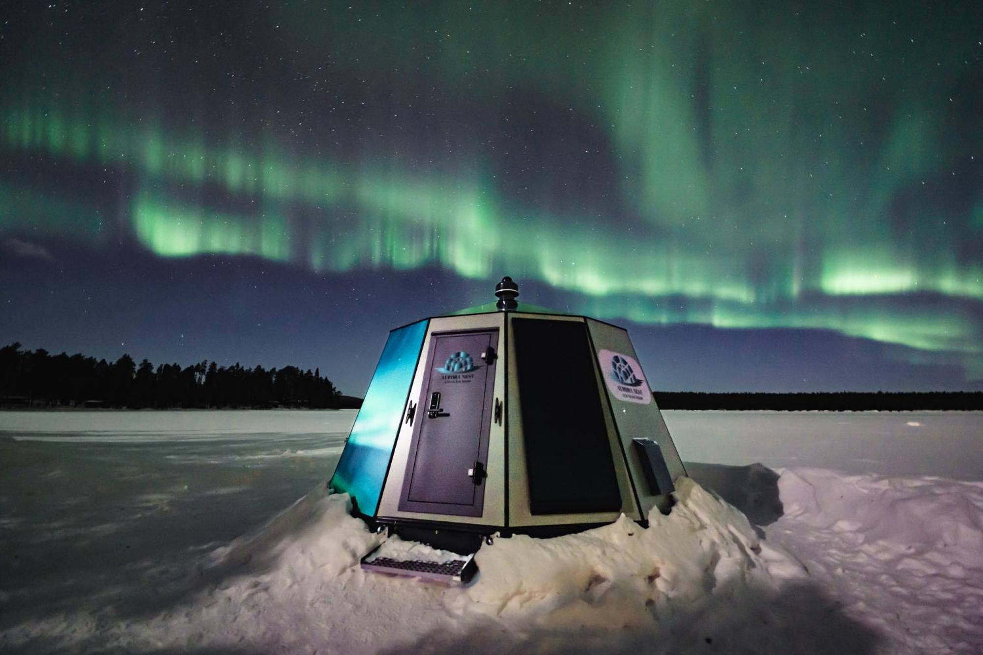 Отель Aurora Nest - Eco Glass Igloo Рованиеми Экстерьер фото