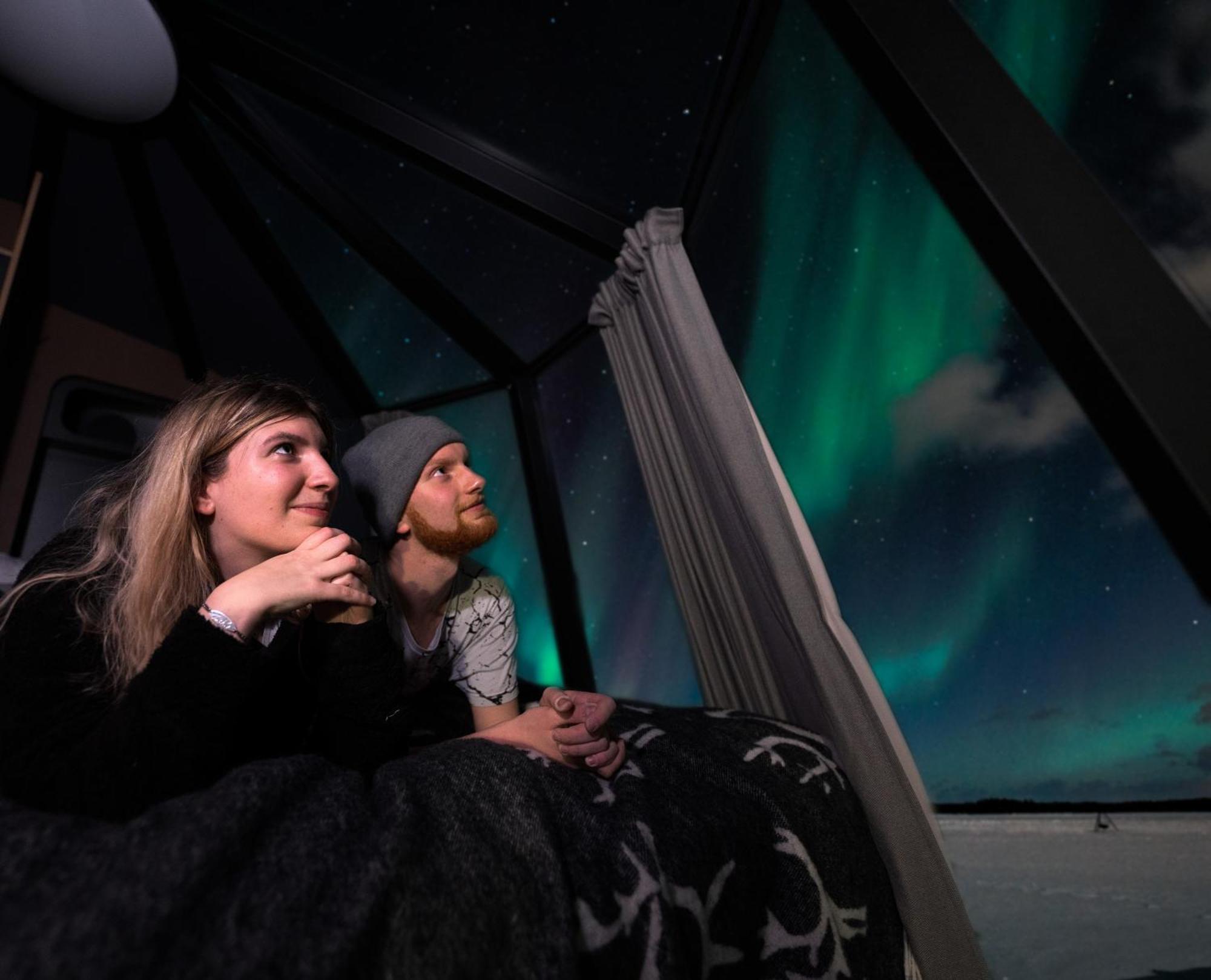 Отель Aurora Nest - Eco Glass Igloo Рованиеми Экстерьер фото